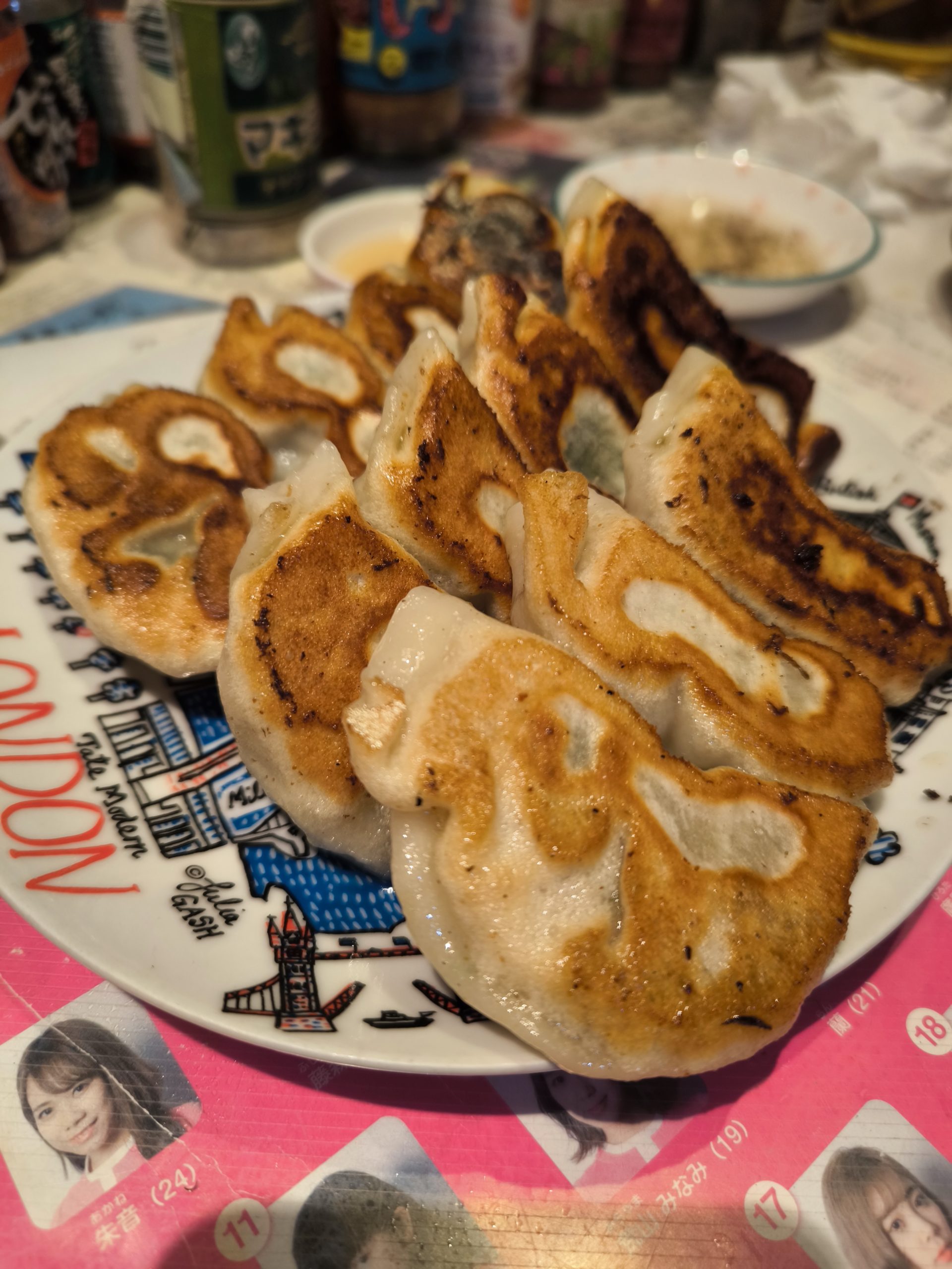 築地の餃子と沖縄の餃子